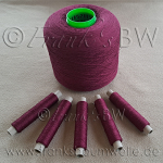 Frank´s Baumwolle Color Line - bordeaux, Rolle