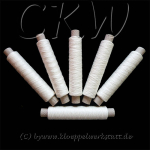 Frank's Baumwolle - semi bleached white, spool