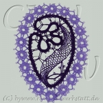 Osterei - Idrija Spitze mit Slincas