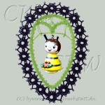 Osterei - Idrija Spitze mit Slincas